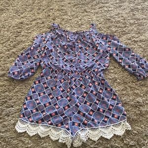 Girls my Michelle romper size L guc